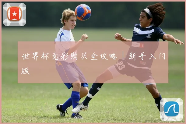 世界杯竞彩购买全攻略|新手入门版